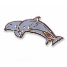 Dolphin, Bottlenose (2 breaching) pin