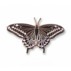 Butterfly, Western Black Swallowtail pin