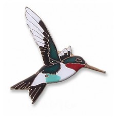 Hummingbird, Ruby-throated pin