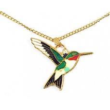 Hummingbird, Ruby-throated pendant